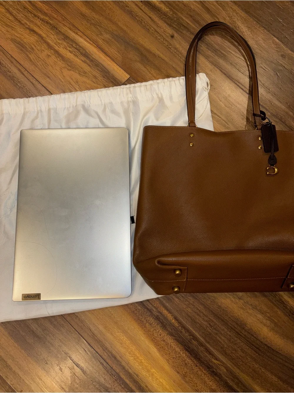 Coach pebbled leather